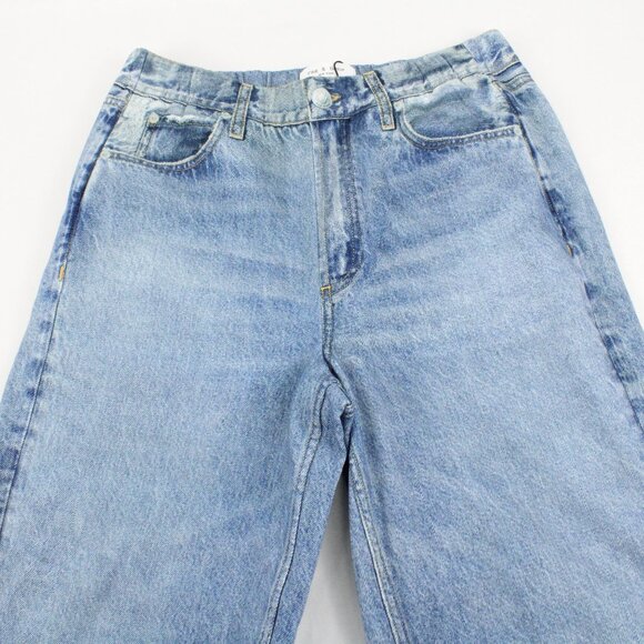 Rag & Bone Miramar Terry Wide Leg Jeans in Valentina - Picture 3 of 15